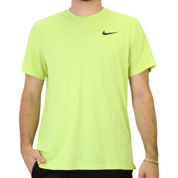 Textil mens T-shirts e Pólos Nike  Amarelo