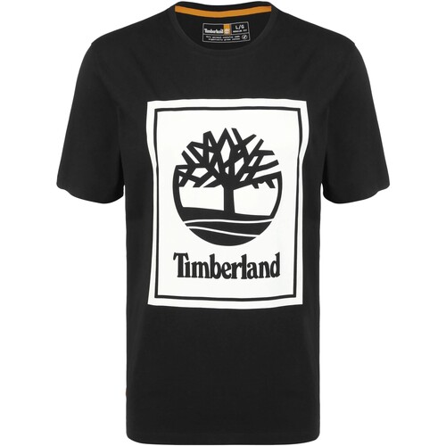Textil Homem T-Shirt mangas curtas Timberland 208597 Preto