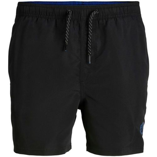 Textil Homem Fatos e shorts de banho Jack & Jones 12225961 FIJI-BLACK Preto