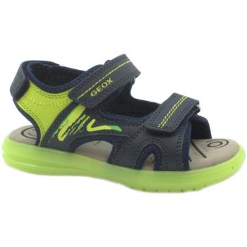 Sapatos Criança Sandálias Geox GEO-E23-J15DRD-NLG-b Azul
