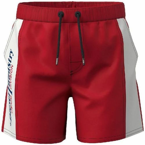 Textil Rapaz Fatos e Smiley shorts de banho Diesel J01293 KXB8W MBAY-K438 Vermelho