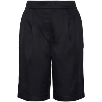 Textil Mulher Shorts / Bermudas Pieces 17133313 TALLY-BLACK Preto