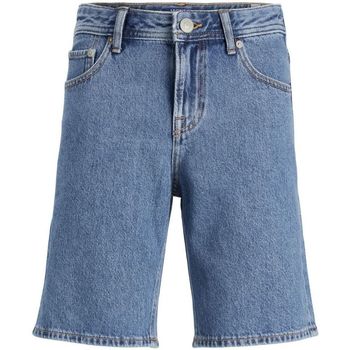 Textil Rapaz Shorts / Bermudas Jack & Jones 12224040 CHRIS SHT-BLUE DENIM Azul