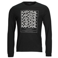 Textil Homem T-shirt mangas compridas Kaporal RUDY Preto