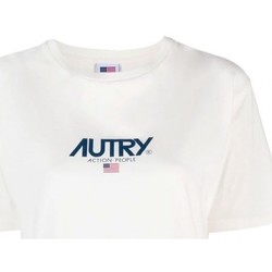 Textil Mulher T-Shirt mangas curtas Autry  Branco