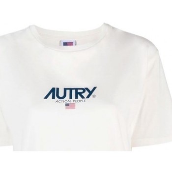 Textil Mulher T-Shirt mangas curtas Autry  Branco