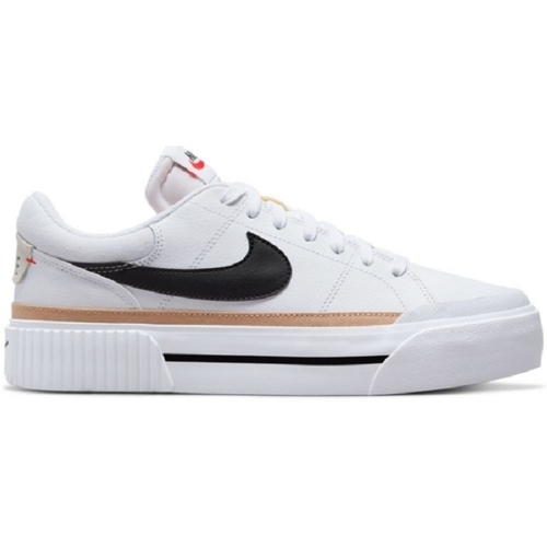 Sapatos Mulher Sapatilhas tennis-inspired Nike WMNS COURT LEGACY LIFT Branco