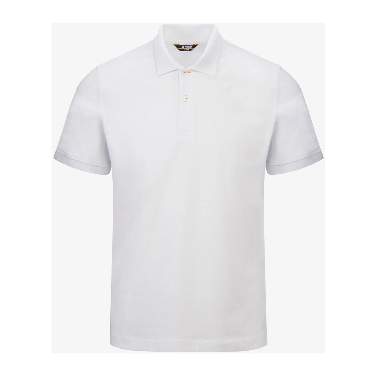 Textil Homem T-shirts e Pólos K-Way K7121MW Branco