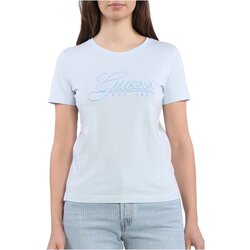 Textil Mulher T-shirts e Pólos Guess W3GI36 I3Z14 Azul