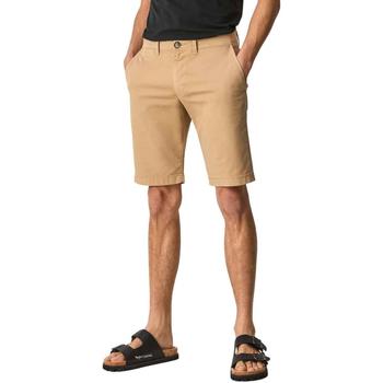 Textil Homem Shorts / Bermudas Pepe jeans  Bege