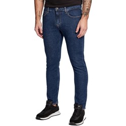 Textil Cintura Calças de ganga Calvin Klein debossed-logo hoodie Grau 38728-26081 Azul