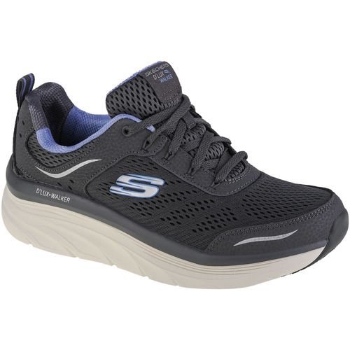 Sapatos Mulher Sapatilhas Skechers Relaxed Fit: D'Lux Walker - Infinite Motion Cinza