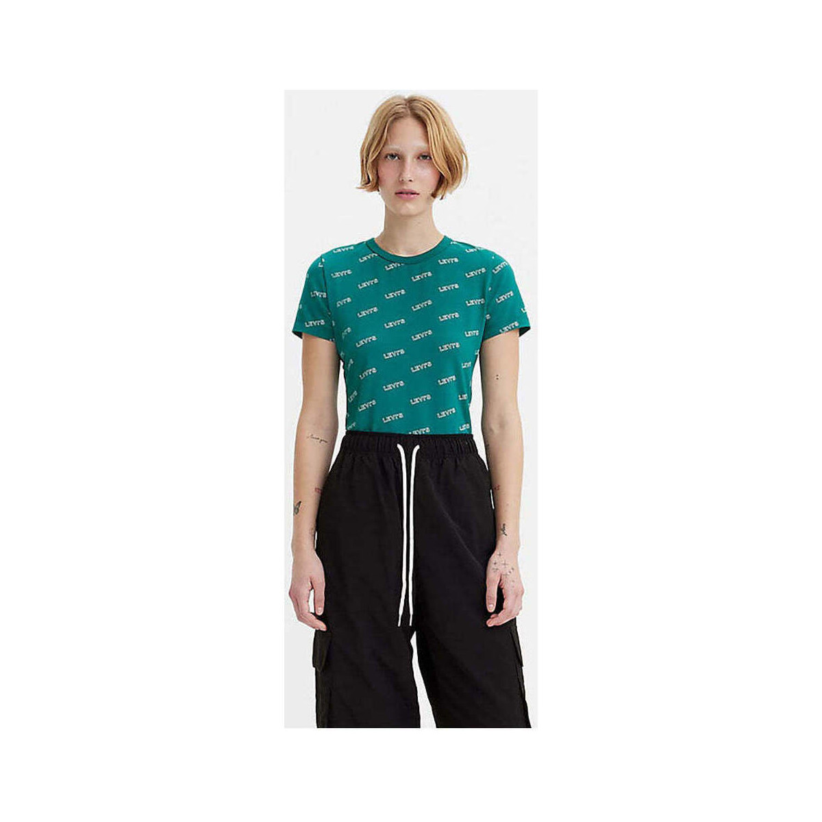 Textil Mulher T-shirts e Pólos Levi's 17944-0027-4-31 Verde