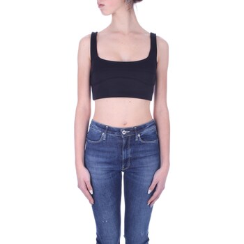 Textil Mulher Women's Lee High Rise Regular Jean Shorts Calvin Klein Jeans K20K205211 Preto