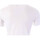 Textil Homem Mennace T-shirt met strepen met logo in zwart en wit  Branco
