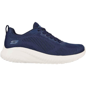 Sapatos Mulher Sapatilhas Skechers 117209 BOBS SPORT SQUAD CHAOS - FACE OFF Azul
