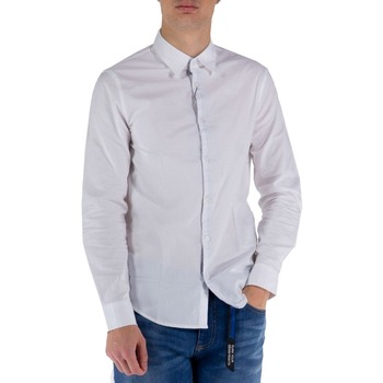 Textil Homem Camisas mangas comprida EAX 8NZCGBZ8ANZ Branco