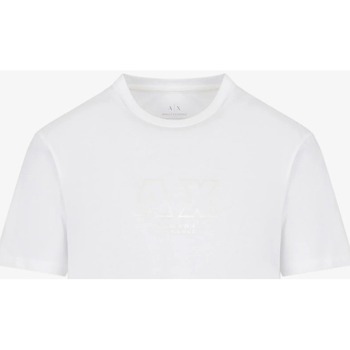 Textil Homem T-shirts e Pólos EAX 3RZTCGZJ3VZ Branco
