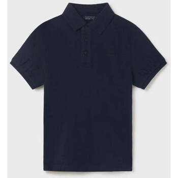 Textil Rapaz T-shirts Neck e Pólos Mayoral 6107-53-3-25 Azul