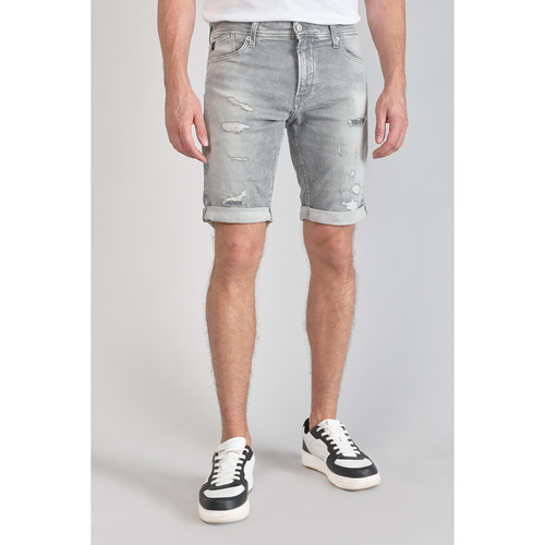 Textil Homem Shorts / Bermudas Móveis de TV Bermudas calções em ganga JOGG Cinza