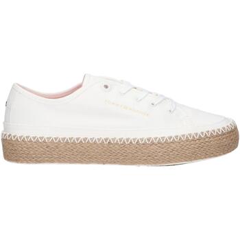 Sapatos Mulher Sapatilhas Tommy Hilfiger FW0FW07241 ROPE VULC SNEAKER CORPORATE Branco