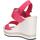Sapatos Mulher Sandálias Calvin Klein Jeans YW0YW00959 WEDGE SANDAL WEBBING YW0YW00959 WEDGE SANDAL WEBBING 