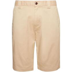 Textil Homem Shorts / Bermudas Tommy fm0fm02358 Jeans  Bege