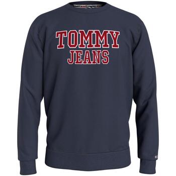 Textil Homem Sweats Tommy Jeans  Azul