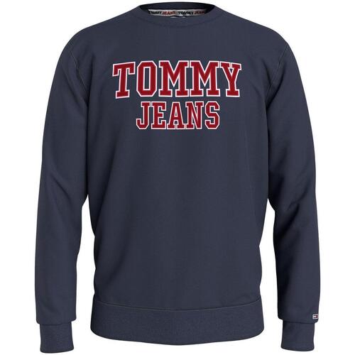 Textil Homem Sweats Tommy Jeans  Azul