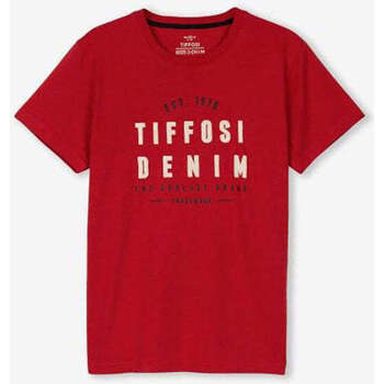 Textil Rapaz T-shirts e Pólos Tiffosi 10048539-515-11-21 Vermelho