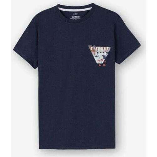 Textil Rapaz T-shirts e Pólos Tiffosi 10049031-793-3-21 Azul