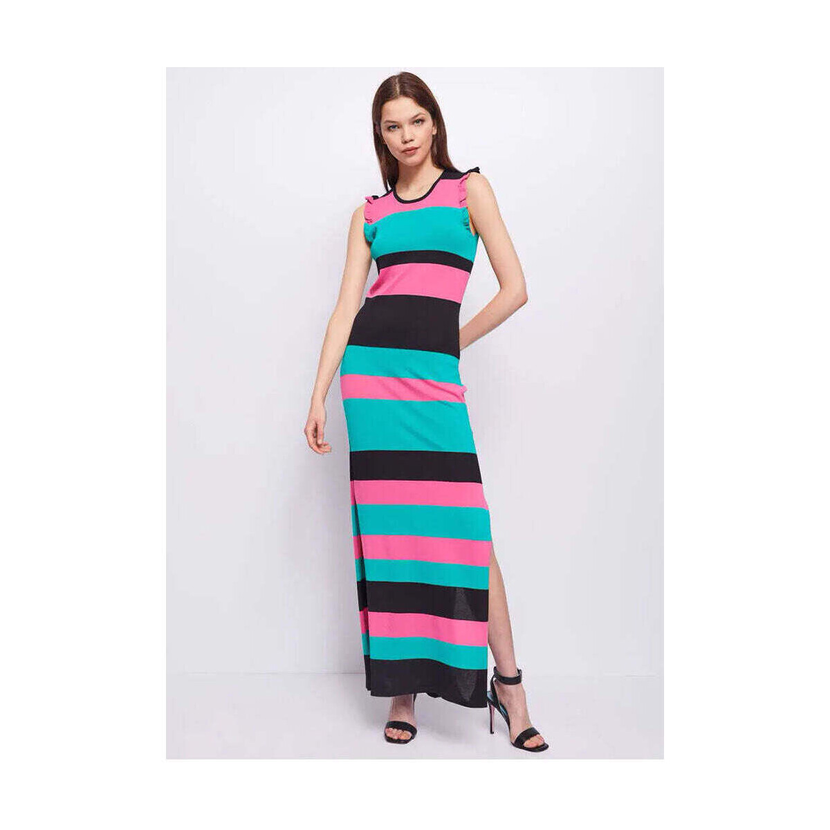 Textil Mulher Vestidos Denny Rose 311ND13003-318931-01-36-31 Multicolor