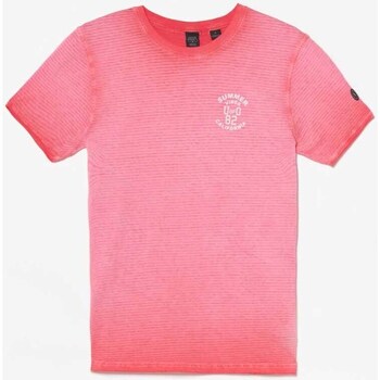 Textil Homem T-shirts e Pólos G-Star T-shirt met folielogo T-shirt BALIS Vermelho