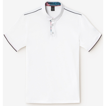 Textil Homem T-shirts e Pólos Polos mangas curta Pólo COTREL Branco