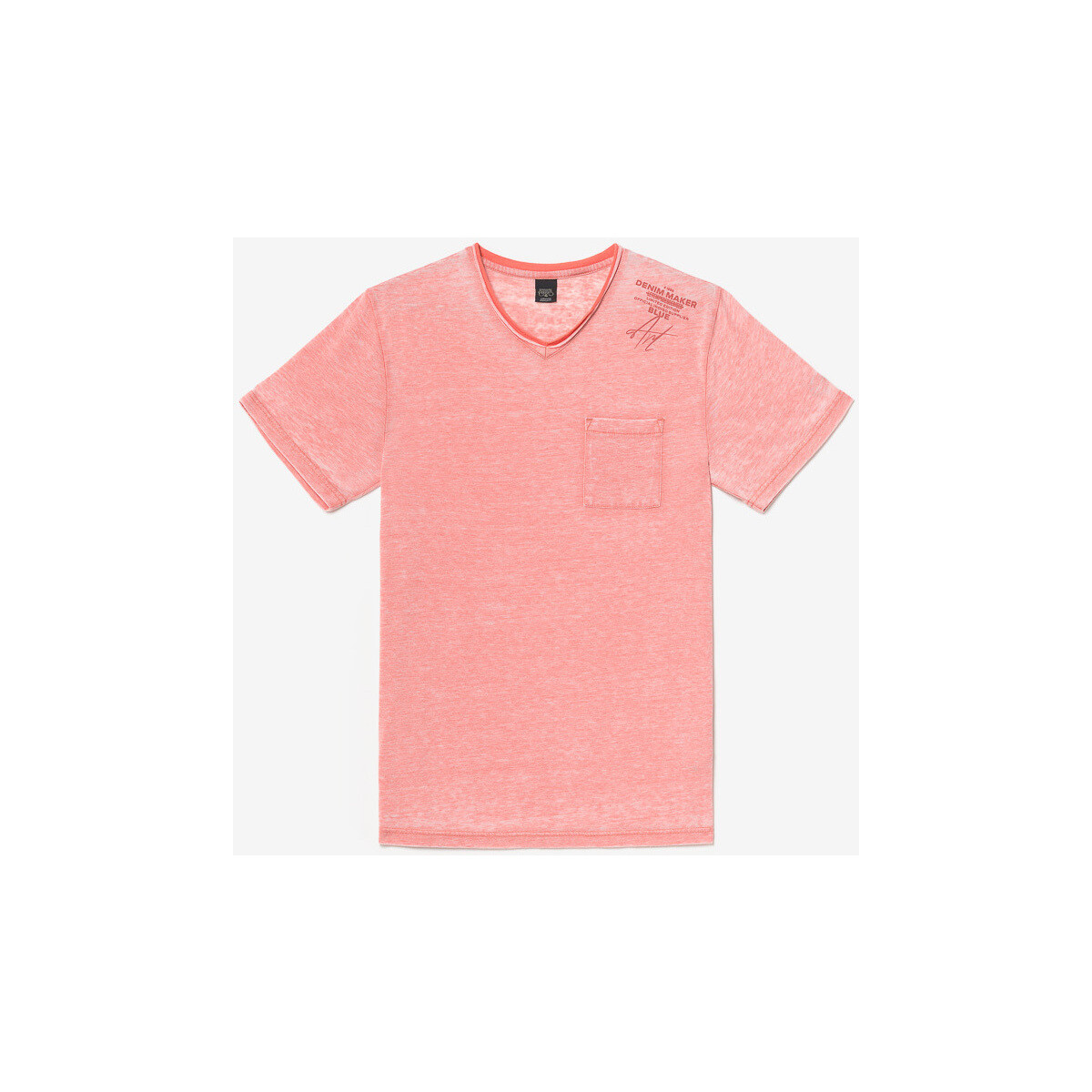 Textil Homem T-shirts e Pólos Le Temps des Cerises T-shirt MAVOC Vermelho
