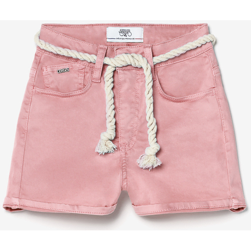 Textil Rapariga Shorts / Bermudas Mesas de centroises Calções TIKO Rosa