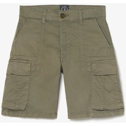Textil Rapaz Shorts / Bermudas Le Temps des Cerises Bermudas calções OTTO Verde