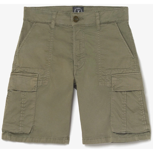 Textil Rapaz Shorts / Bermudas tenis infantil adidas tensaurus velcro branco preto COL Bermudas calções OTTO Verde