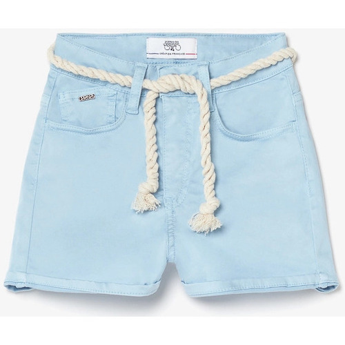 Textil Rapariga Shorts / Bermudas Mesas de centroises Calções TIKO Azul