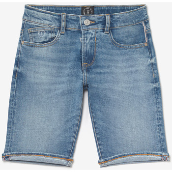 Textil Rapaz Shorts / Bermudas Outono / Invernoises Bermudas calções em ganga MIKE Azul