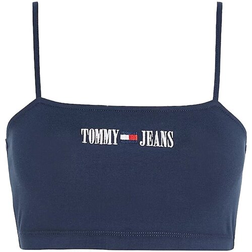 Textil Mulher Chinelos / Tamancos Tommy Jeans DW0DW15458 Azul