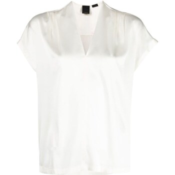 Textil Mulher camisas Pinko 100376-ZR64 Branco