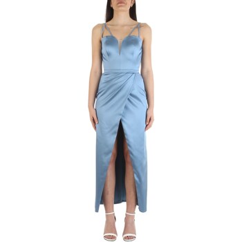 Textil Mulher Vestidos compridos Sandro Ferrone S113XBCFACTORY Azul