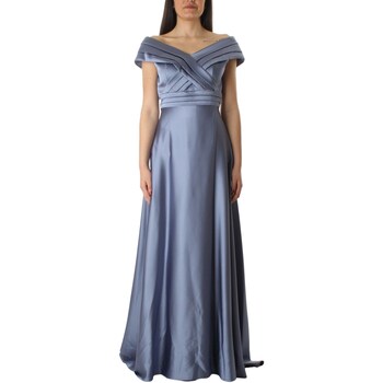 Textil Mulher Vestidos compridos Impero Couture FL3176 Azul