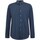 Textil Homem Camisas mangas comprida mede-se horizontalmente na parte mais forte do peito MD0DS01064 Azul