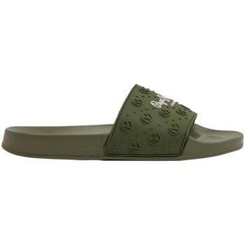 Sapatos Mulher Chinelos Pepe shift JEANS  Verde