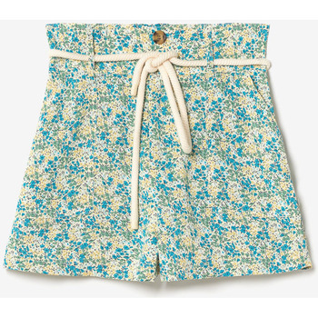 Textil Mulher Shorts / Bermudas Calça com bolsosises Calções LAMET Azul