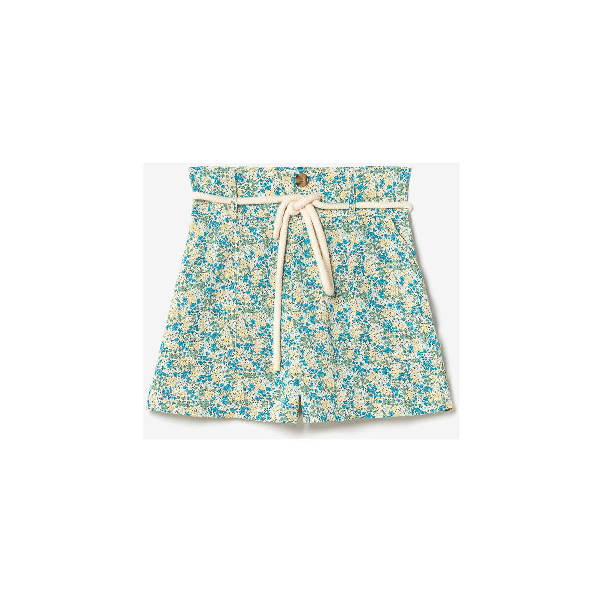 Textil Mulher Shorts / Bermudas Jeans Melanie bianco Calções LAMET Azul