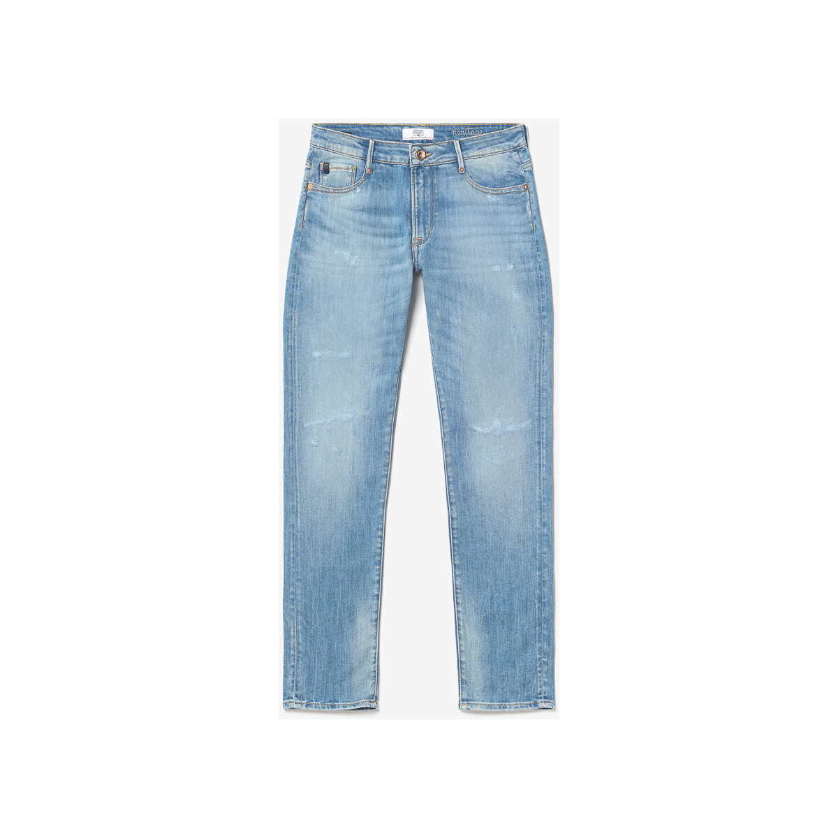 Textil Mulher Calças de ganga Le Temps des Cerises Jeans boyfit 200/43, comprimento 34 Azul
