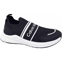 Sapatos Criança Sapatilhas Formallaque Calvin Klein Jeans Cut Easyon Sneaker Preto